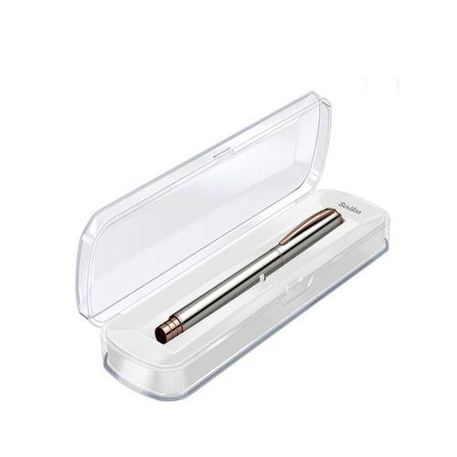 Scrikss Kristal Roller Kalem 64 Kutulu Bronz Krom Hediyelik kalem