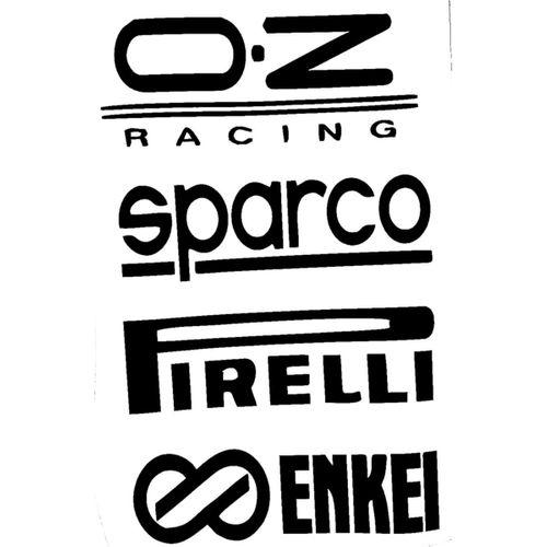 Yazı Seti Tip 1 Sticker (Oto-Motor-Laptop-Duvar-Dekor) 30 x 72 cm