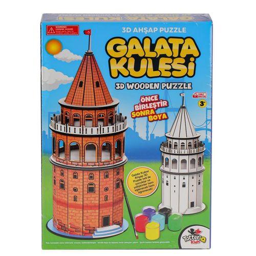 8210 Galata Kulesi Ahşap 3D Puzzle