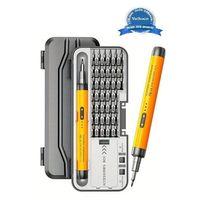 3 7v  Mini Elektrikli Tornavida Seti 500mah Type-c Manyetik Hassas Uçlu Vida Seti 38 Parça