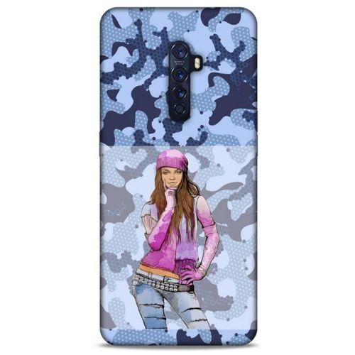 Sokak Modası 99 Oppo Reno 2 Kılıf Desenli Silikon