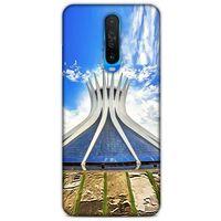 Xiaomi Redmi K30 5G Kılıf Dünya Mimarisi (16) Kalın Kılıf Brasilia Katedrali