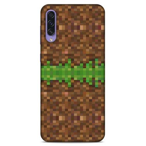 Lopard Samsung Galaxy A50s Uyumlu Kılıf PiXel (1) Kılıfı Yeşil Mine