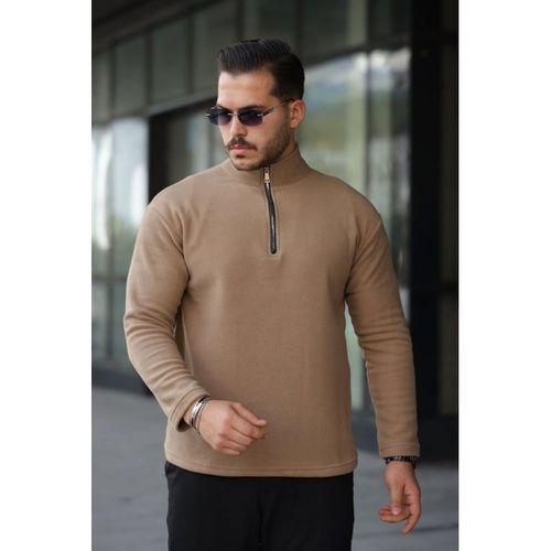 Erkek Zip Yaka Polar Sweat