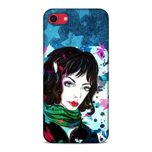 Lopard Apple iPhone SE 2020 Uyumlu Kılıf Sürreal Yüzler ♀ (23) Ultra Koruma Kılıfı Baskılı