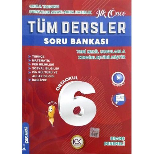 6. Sınıf Tüm Dersler Soru Bankası İlk Önce Yayıncılık