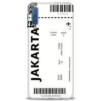 Samsung Galaxy A7 2018 Kılıf HD Baskılı Kılıf - Jakarta + Tam Ekran Koruyucu