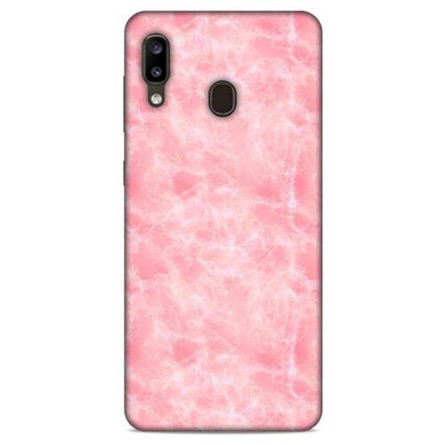 Mermer Desenli (4) Tema Koruma Kılıfı Pembe Samsung Galaxy A20 Kılıf