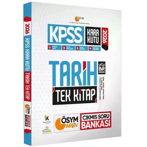 2026 KPSS Genel Kültür Tarihin Kara Kutusu Tek Kitap ve Manifesto Çözümlü Branş Deneme 2li Seti