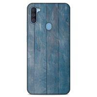 Lopard Samsung Galaxy A11 Uyumlu Kılıf Wood'X (3) Kapak Baskılı