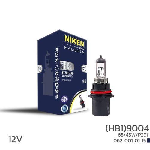 Niken 12V 9004 (HB1) 65W/45W Halojen Ampul P29T