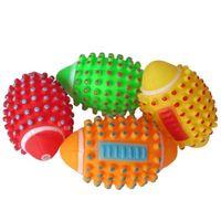 Renkli Kedi Köpek Isırma Topu Sesli