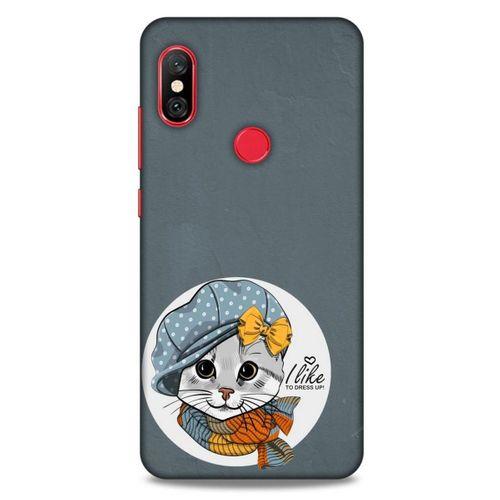 Animax Modacı Kedi Xiaomi Mi A2 Lite Kılıf Desenli Silikon