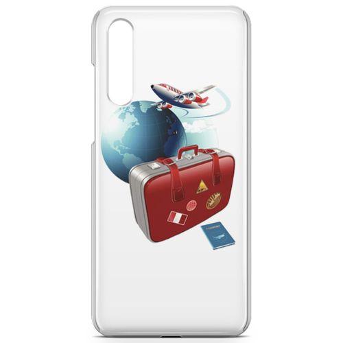 Huawei P20 Pro Kılıf Galaksi Rehberi Arka Kapak Koruma Desenli Full Koruyucu