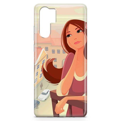 Huawei P30 Pro Kılıf Balkonda Hayaller Arka Kapak Koruma Desenli Full Koruyucu