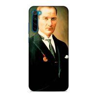 Xiaomi Redmi Note 8T Kılıf Ata 10 Kasim Arka Kapak Silikon Koruma Full Koruyucu