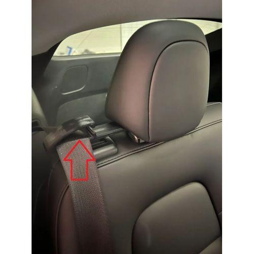 Tesla Model Y Arka Emniyet Kemeri Tutucu ABS Baskı 2 Adet 00547