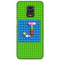 Lopard Xiaomi Redmi Note 9 Pro Uyumlu Kılıf BloX (21) Koruyucu Kapak J Harfi
