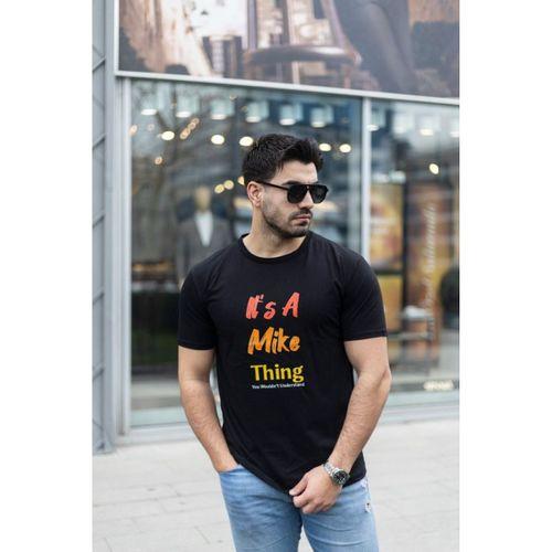 Erkek It Is A Mike Thing Baskılı Erkek T-shirt