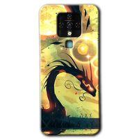 Potkal Hediye Fabrikası Tecno Camon 16 Kılıf HD Desen Baskılı Arka Kapak - Digital Dragon
