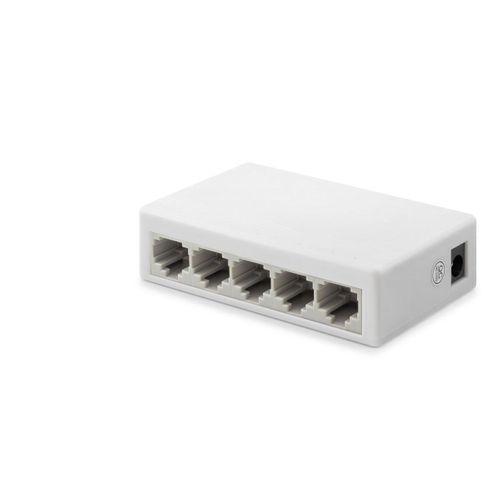 Ethernet Switch 5 Port 10/100 Mbps - Beyaz HDX1344