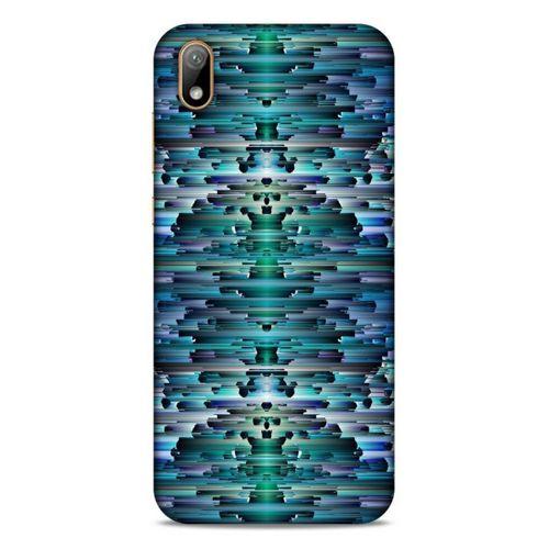Lopard Huawei Y5 2019 Uyumlu Kılıf PiXel (20) Koruyucu Kılıf Mavi