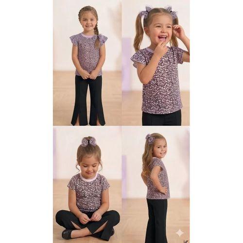 6-7-8 Yaş Toka Detaylı Full Likra Çocuk Takımı