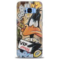 Samsung Galaxy S8 Kılıf HD Baskılı Kılıf - Vip Only + Tam Ekran Koruyucu