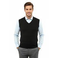 Erkek V Yaka Süveter Çelik Örgü Regular Kalıp 5201H BGL-ST04842