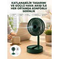 Katlanabilir Usb  Masaüstü Soğutucu Mini Fan Telefon Tutucu
