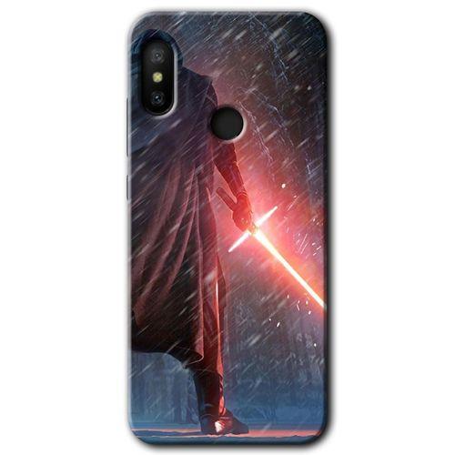 Xiaomi Mi Max 3 Kılıf HD Desen Baskılı Arka Kapak - Kylo Ren