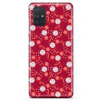 Yılbaşı Süsleri 48 Samsung Galaxy M51 Kılıf Silikon Kapak