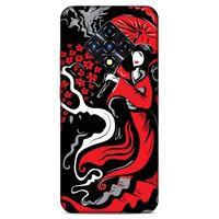 Lopard İnfinix Zero 8 Uyumlu Kılıf Soyut Sanat (11) Baskılı Tam Koruma