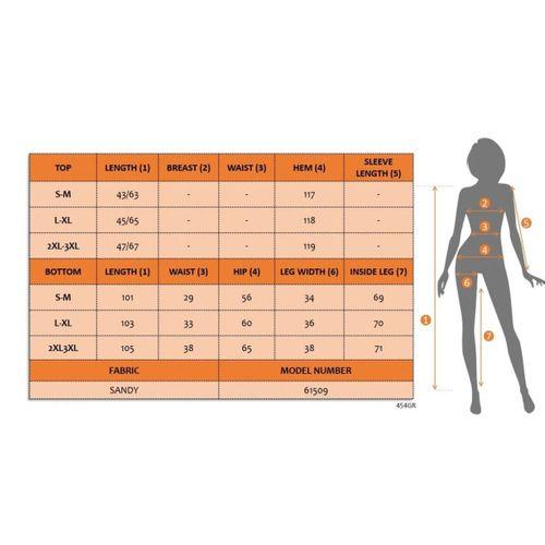 Kadın Truvakar Kol Bisiklet Yaka Asimetrik Dikişsiz Sandy Pelerin Bluz Ve Desenli Pantolon Ikili Takım