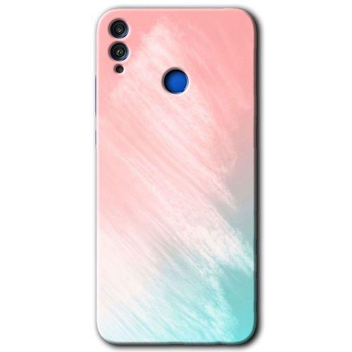 MRCİLETİSİM Honor 8x Kılıf HD Desen Baskılı Arka Kapak + Temperli Cam - Art Design 25
