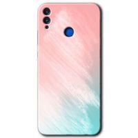 MRCİLETİSİM Honor 8x Kılıf HD Desen Baskılı Arka Kapak + Temperli Cam - Art Design 25