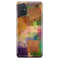 Lopard Samsung Galaxy M51 Uyumlu Kılıf Soyut Sanat (37) Baskılı Silicone Cover