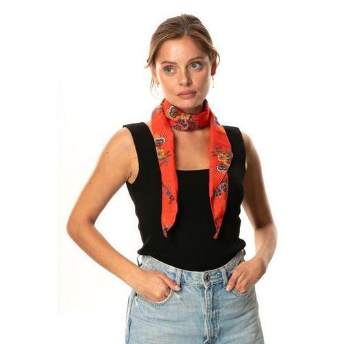 Vual Fular Mimoza Turuncu 6231