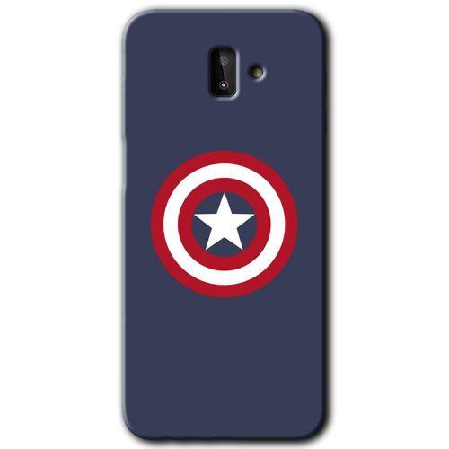 Potkal Hediye Fabrikası Samsung Galaxy J6 Plus Kılıf HD Desen Baskılı Arka Kapak - Captain!