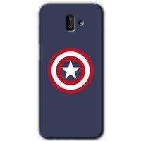 Potkal Hediye Fabrikası Samsung Galaxy J6 Plus Kılıf HD Desen Baskılı Arka Kapak - Captain!