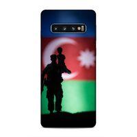 Samsung Galaxy S10 Uyumlu Kılıf Azarbaijan (14) Lansman Kılıf Asker Bayrak