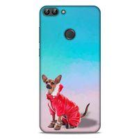 Huawei Psmart Kılıf Köpek Kıyafetleri (17) Tasarım Kılıf Russian Chihuahua Mont