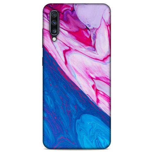 Samsung Galaxy A70s Uyumlu Kılıf Pembe Delisi (14) Lansman Kılıf Mermer