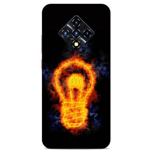 Lopard İnfinix Zero 8 Uyumlu Kılıf FireX (39) Liquid Crystal Kılıf Ampul