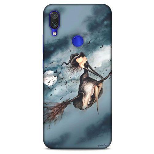 Y.Liva-2021 Özel Seri Cadılı Xiaomi Redmi Note 7 Pro Kılıf Silikon Kapak