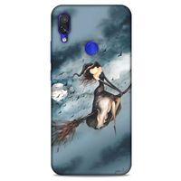 Y.Liva-2021 Özel Seri Cadılı Xiaomi Redmi Note 7 Pro Kılıf Silikon Kapak