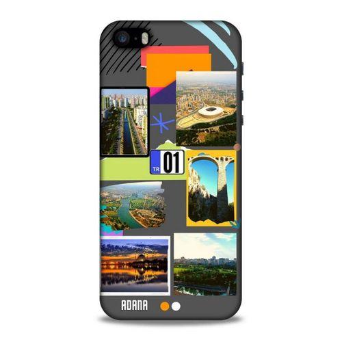 Lopard Apple iPhone SE Uyumlu Kılıf Şehirli ※ (1) Adana Kılıfı