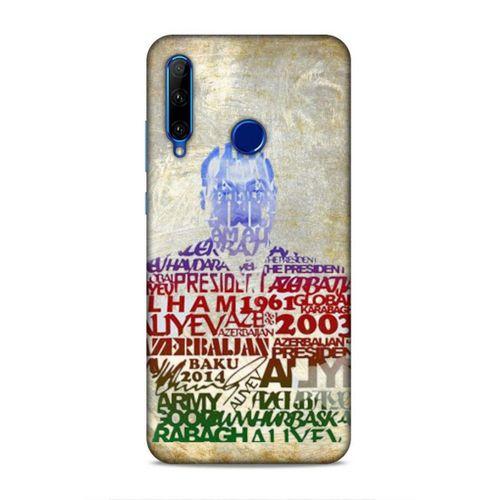 Huawei Honor 20 Lite Uyumlu Kılıf Azarbaijan (22) Tam Koruma Kılıfı İlham Aliyev