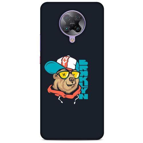 Animax Newyorker Ayı Xiaomi Poco F2 Pro Kılıf Desenli Silikon