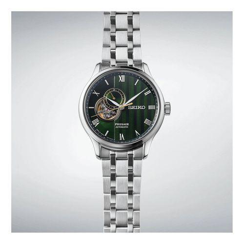 Seiko SSA463J Otomatik Presage Çelik Gri Yeşil Kadran 42 mm Erkek Kol Saati
